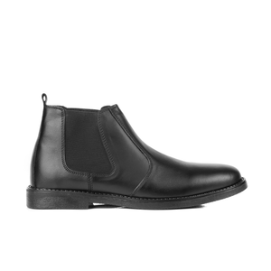 Black Cow Leather Chelsea boots